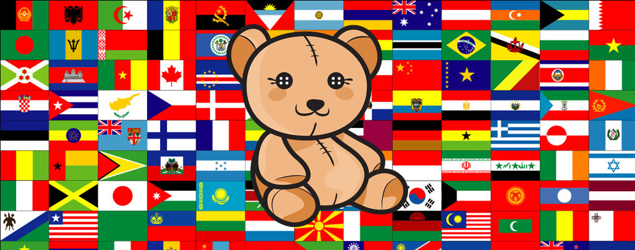 Cómo se dice peluche en differentes idiomas ?