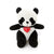 I Love You Panda Plush