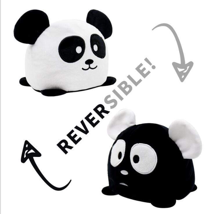 Reversible Panda Plush