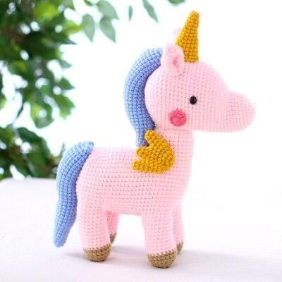 Peluche Unicornio Crochet