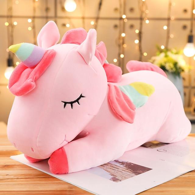 Giant Pink Unicorn Plush