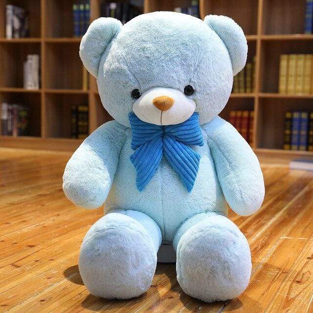 Oso de Peluche Azul Grande