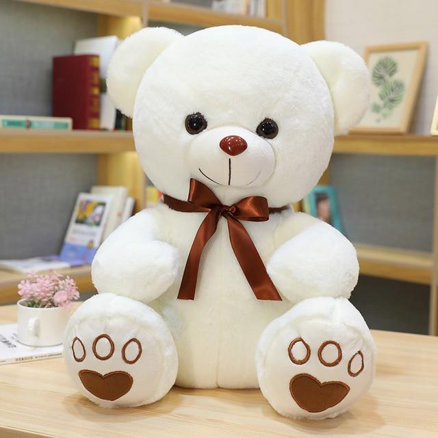 Oso de Peluche Grande Blanco Peluches Fantasía
