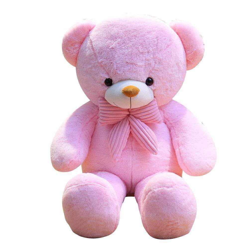 Oso de Peluche Rosa Grande Peluches Fantasía