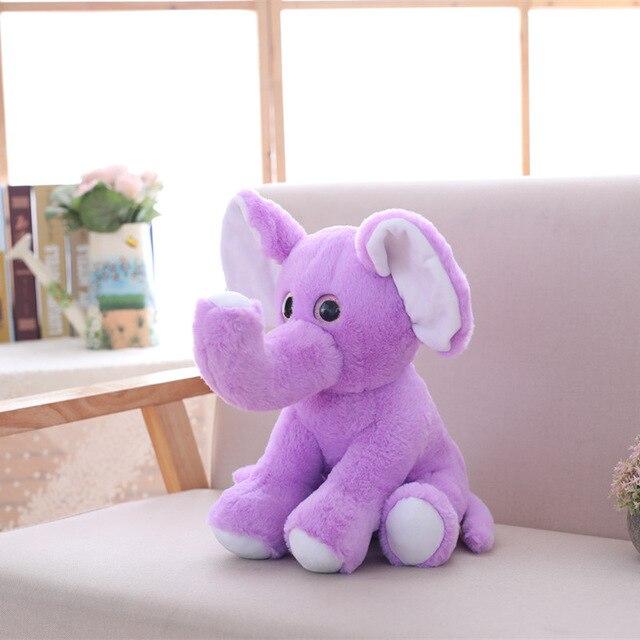 Purple Elephant Plush