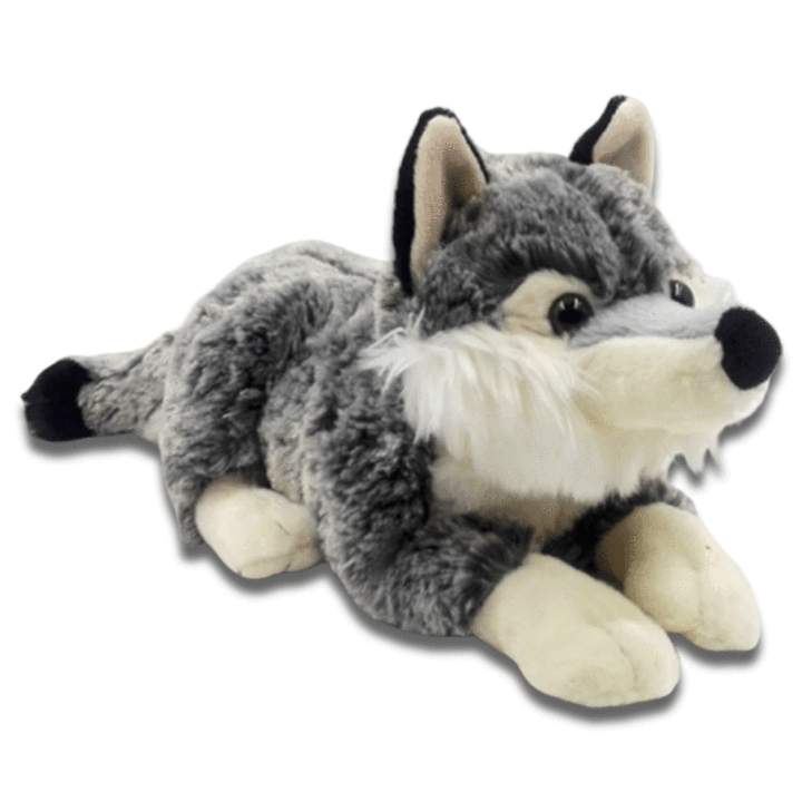 Realistic Wolf Plush