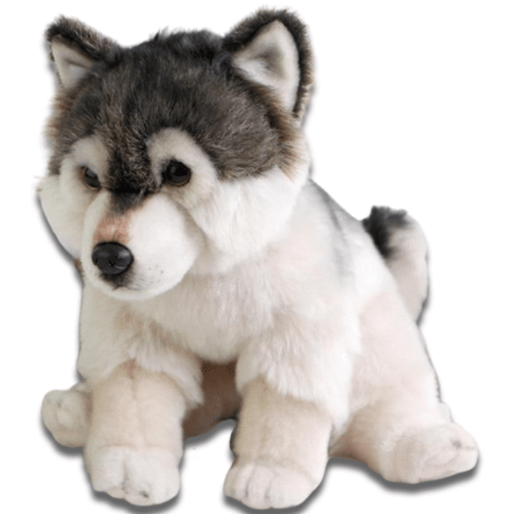 Siberian Wolf Plush