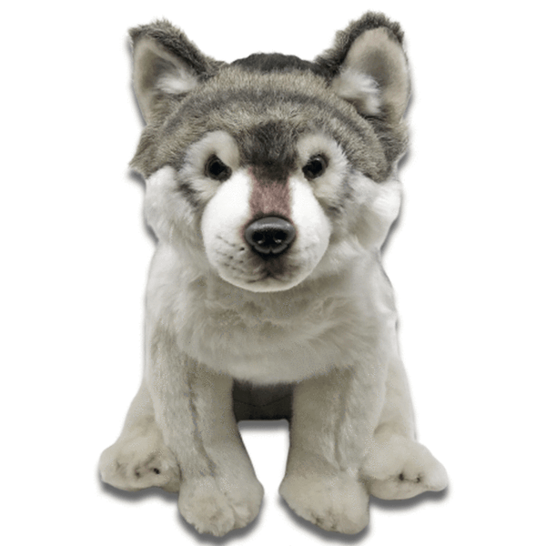 Big wolf plush online