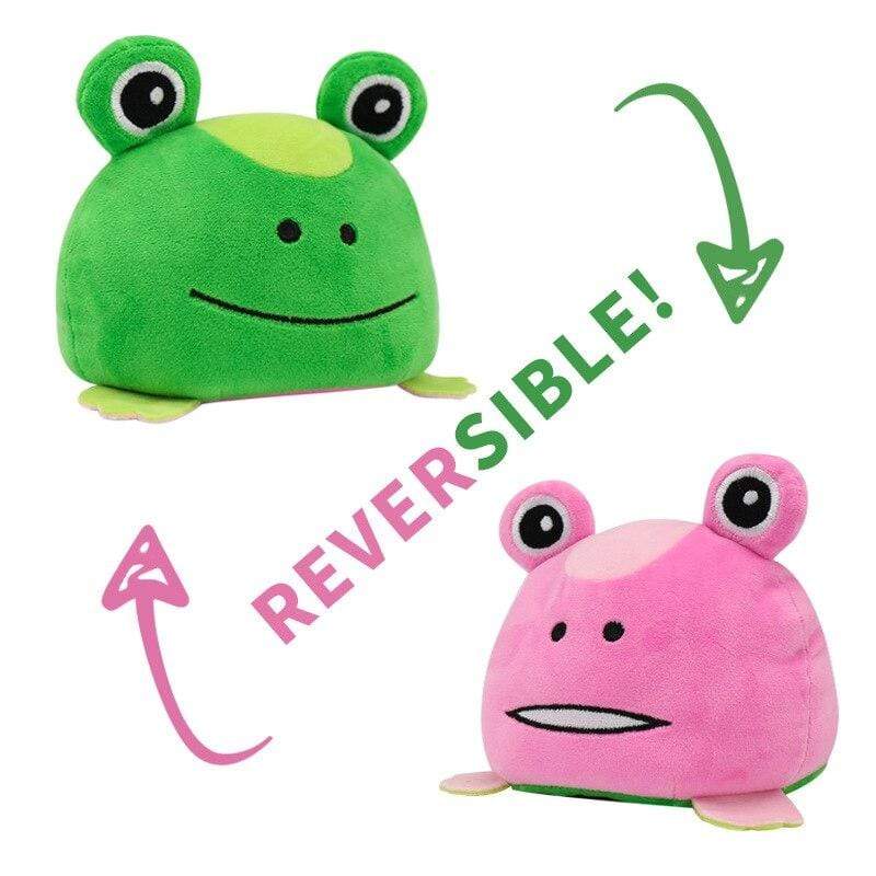 Reversible Frog Plush