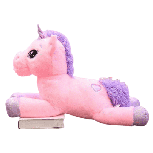 Unicornio rosa peluche hotsell