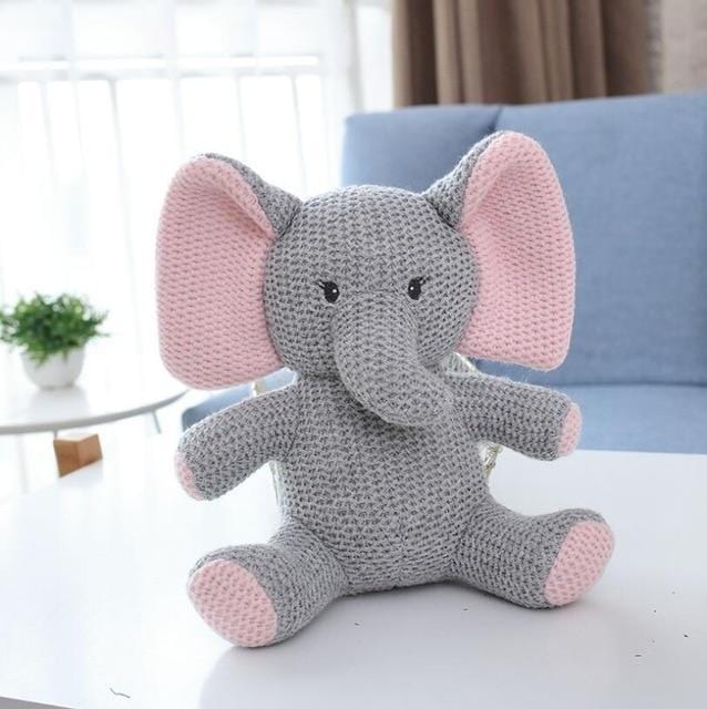 Peluches Crochet Elefante