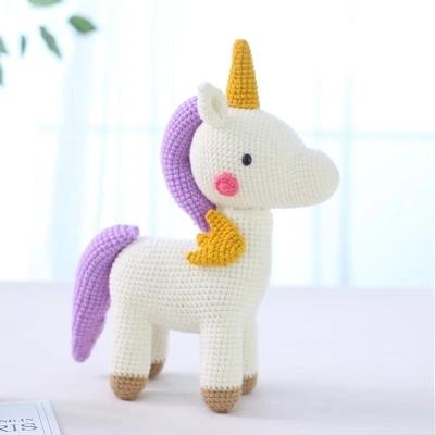 Crochet Unicorn Plush