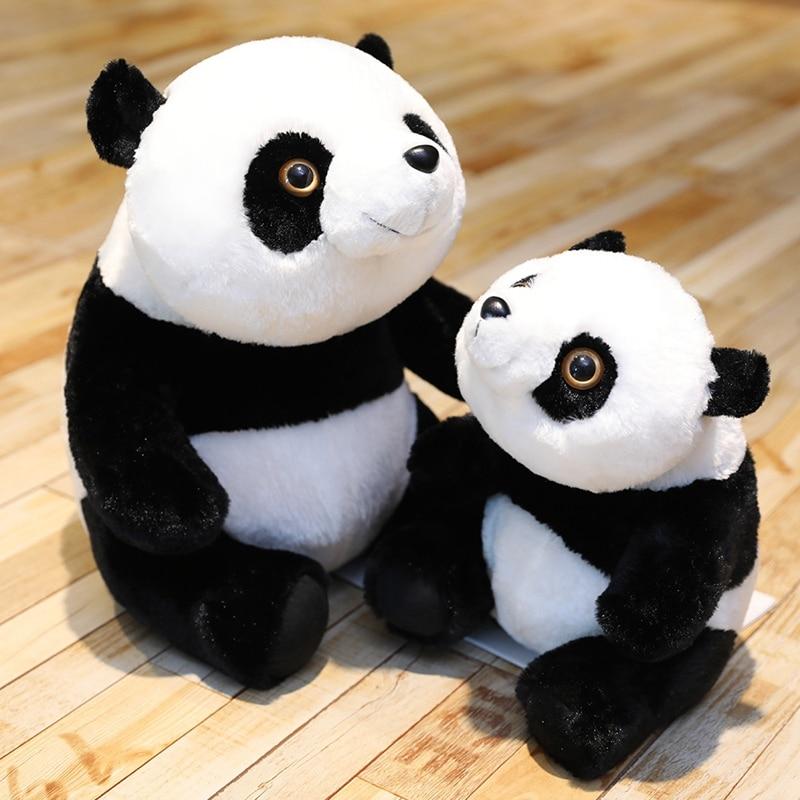 Medium Panda Plush Fantasy Stuffed Animals Peluches Fantasía