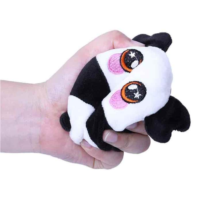 Panda en peluche spongieux  Jouets en peluche fantaisie